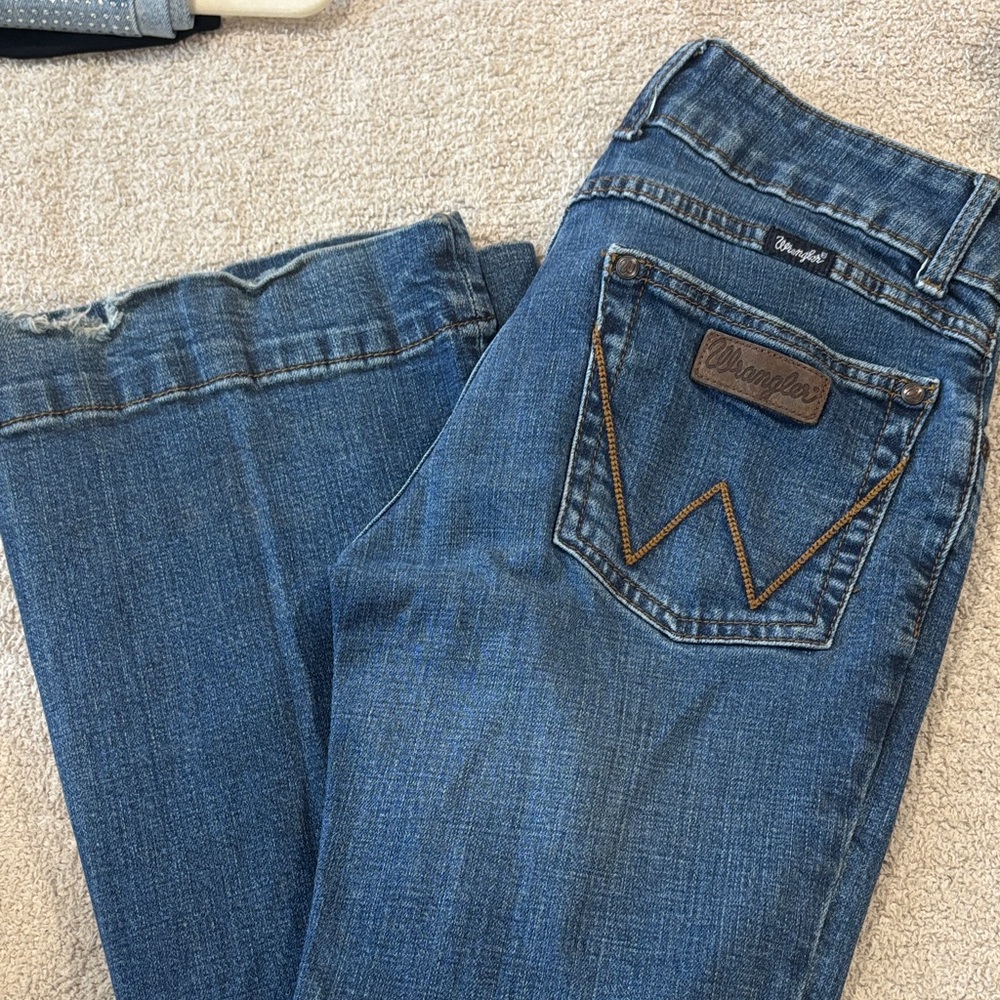 Wrangler Women's Classic Blue Boot Cut Jeans